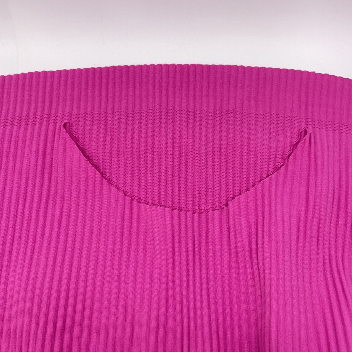 me ISSEY MIYAKE Pleated Blouse Top Pink MI22KJ241