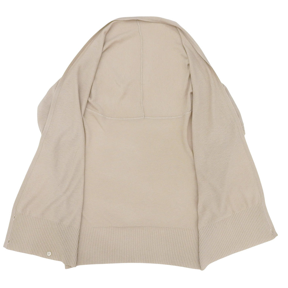 Excellent condition Hooded Knit Vest Top for Women - Beige, 2023 Model
