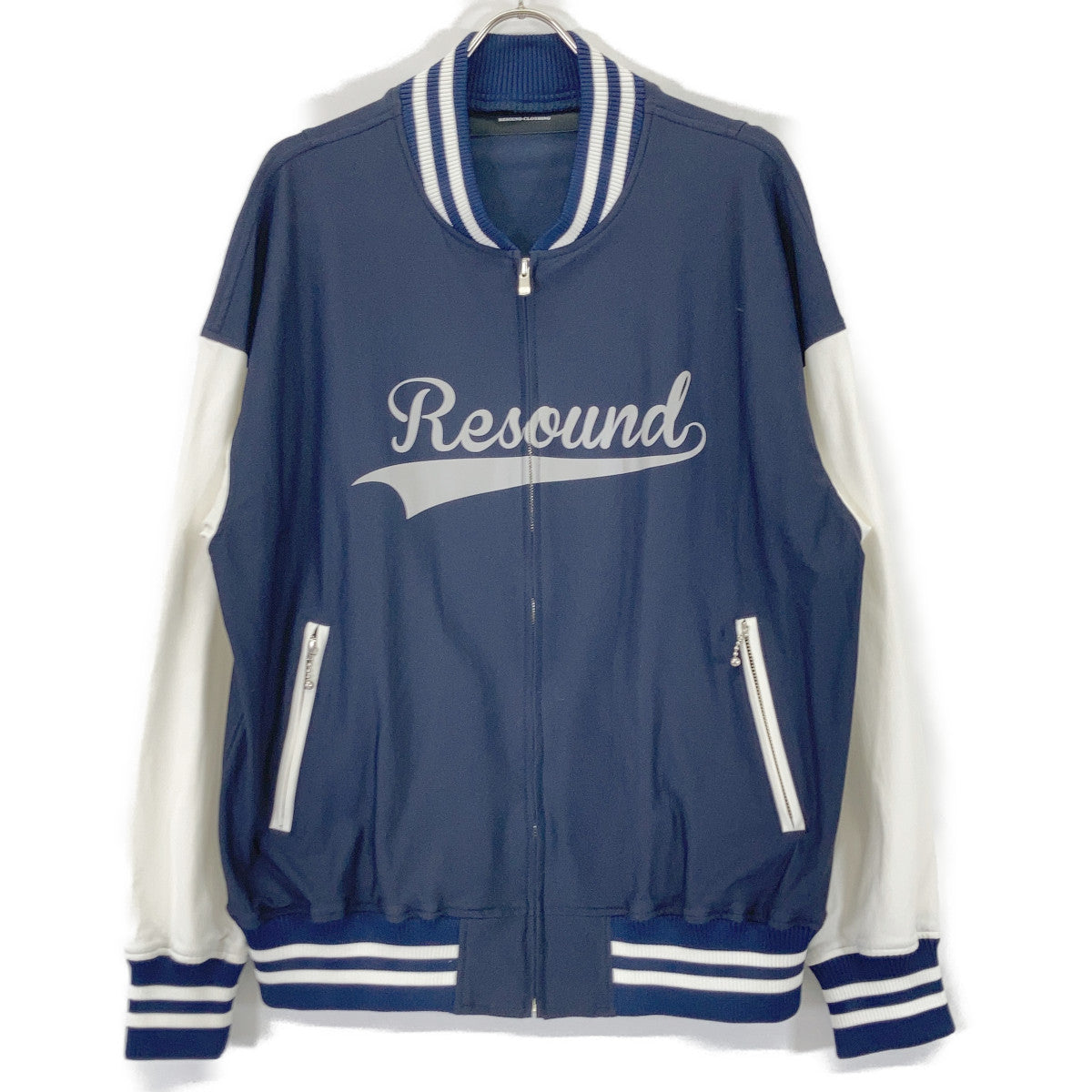 RC26-C-010 海军蓝 BB ROGO HEAT VARSITY JACKET 夹克 2 男士