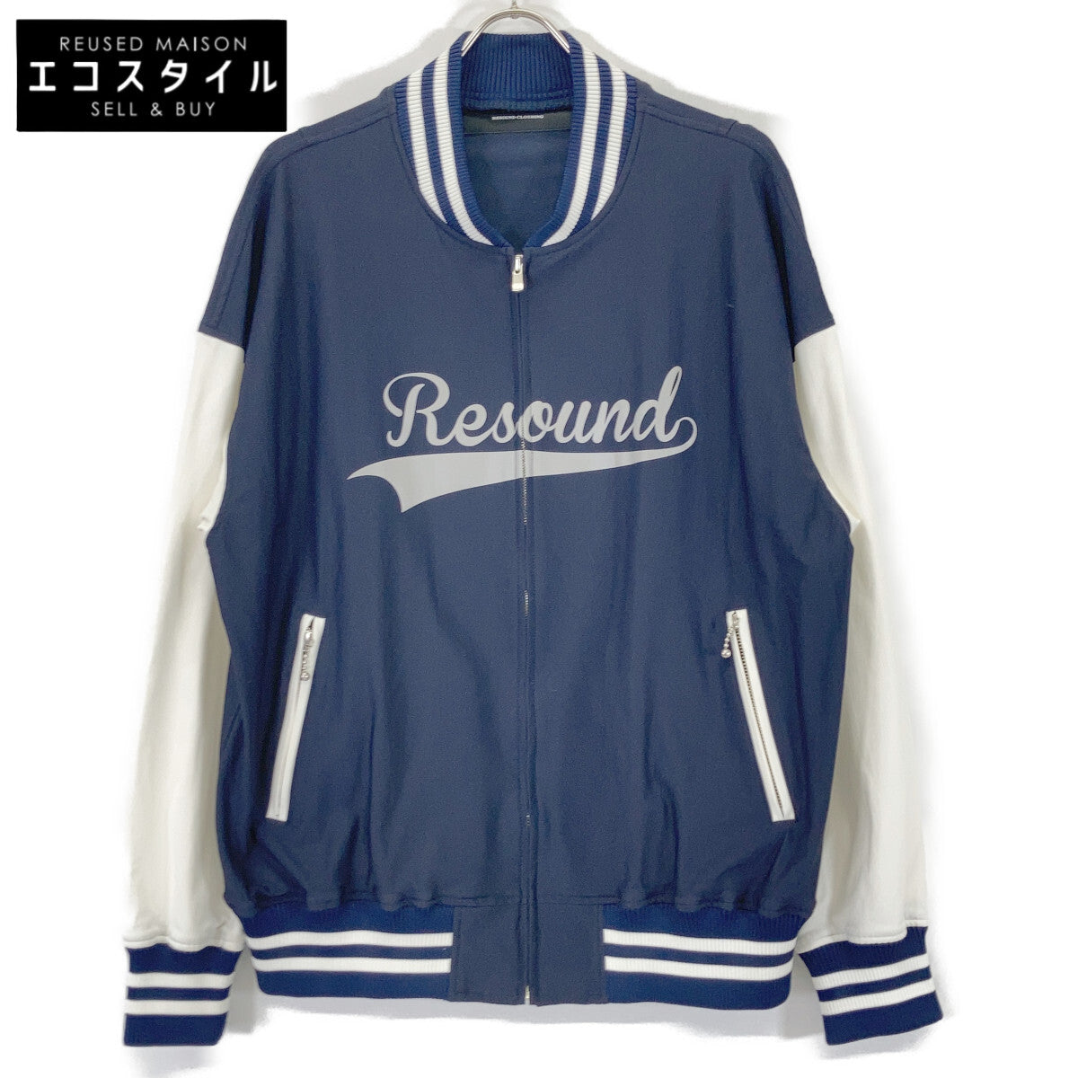 RC26-C-010 海军蓝 BB ROGO HEAT VARSITY JACKET 夹克 2 男士