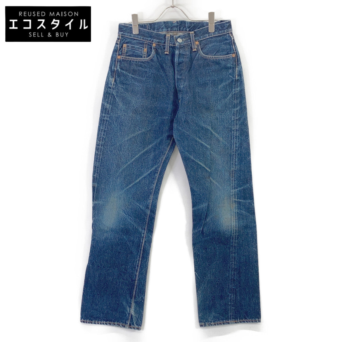 DENIME Indigo LOT755 Denim Pants Bottoms
