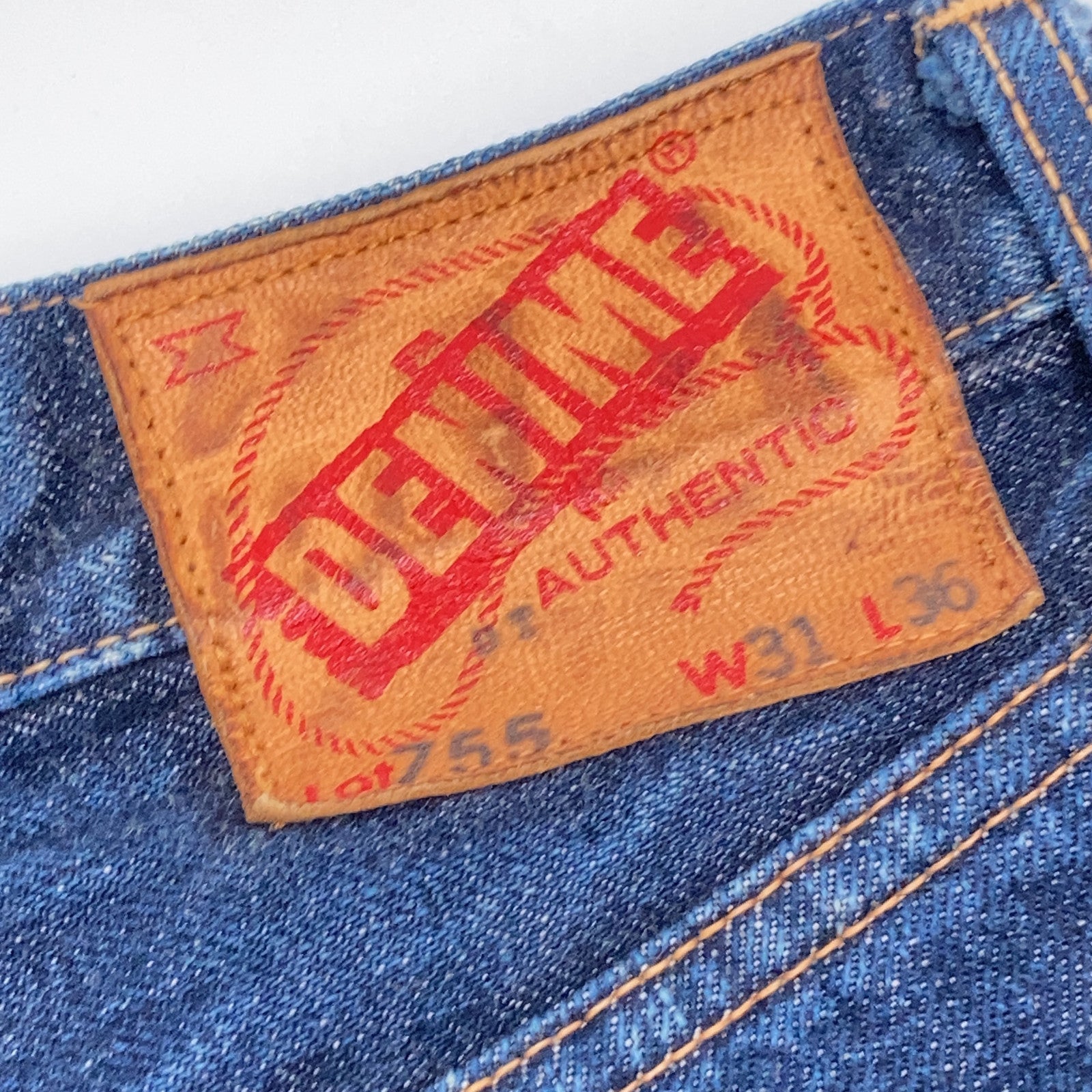 DENIME Indigo LOT755 Denim Pants Bottoms
