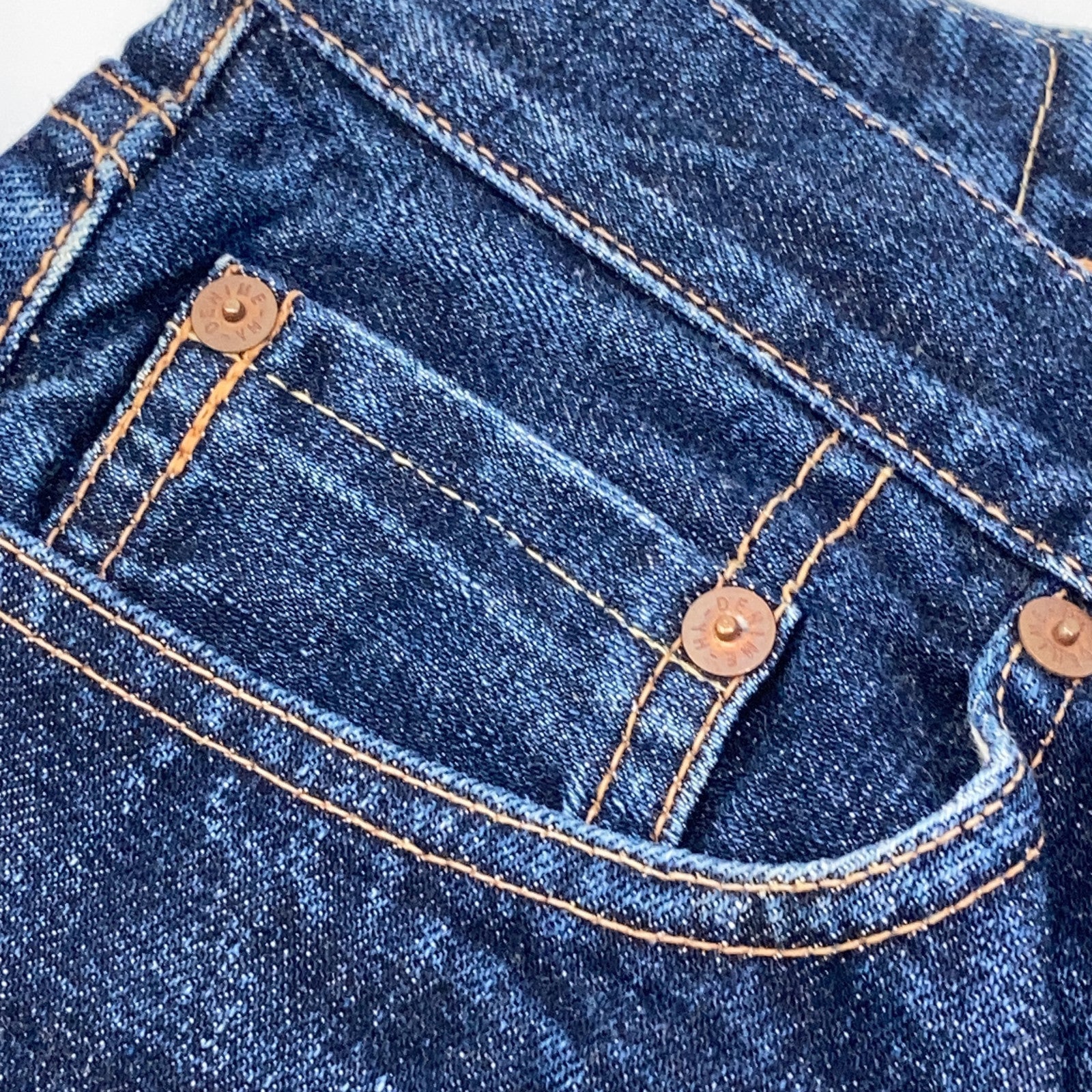DENIME Indigo LOT755 Denim Pants Bottoms