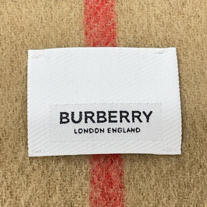 BURBERRY バーバリー チェック リバーシブル フリンジ マフラー