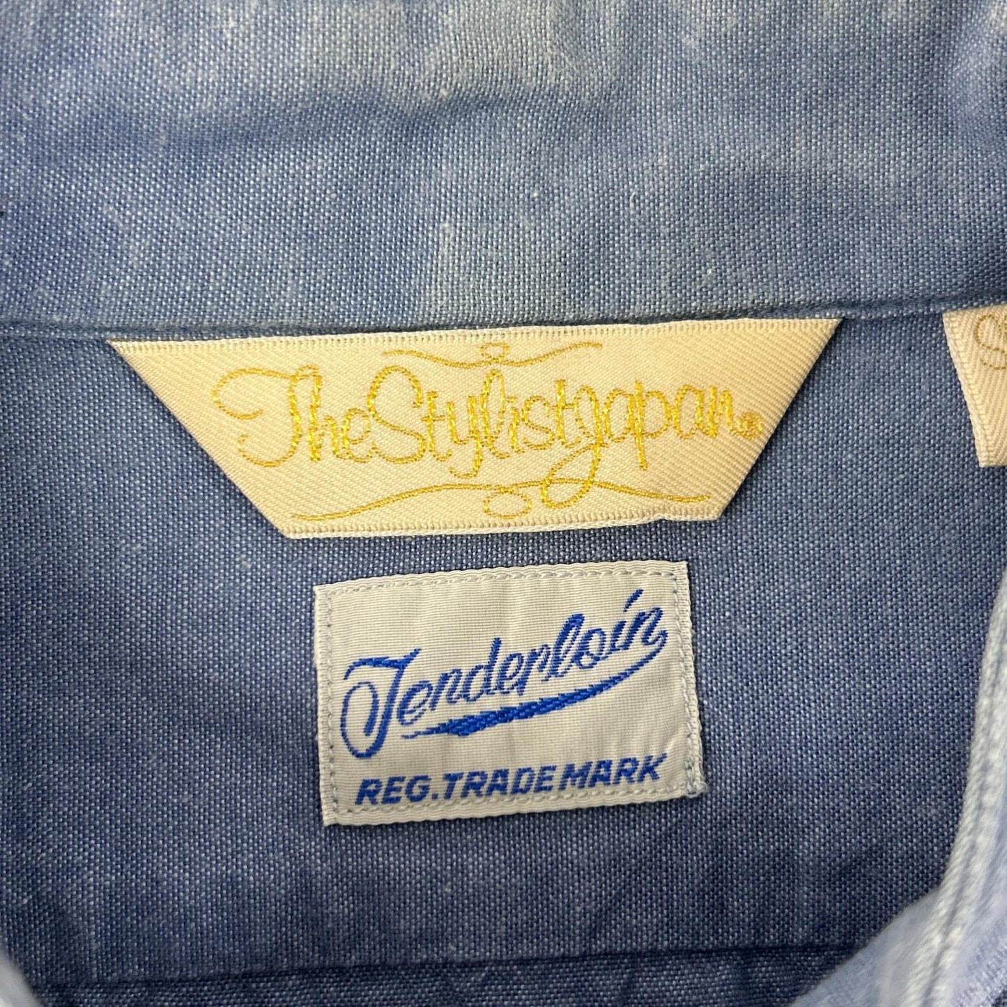 TENDERLOIN テンダーロイン ×スタイリストジャパン TSJS-51805-04 ライトブルー ロングスリーブ ピンタックシャツ トップス