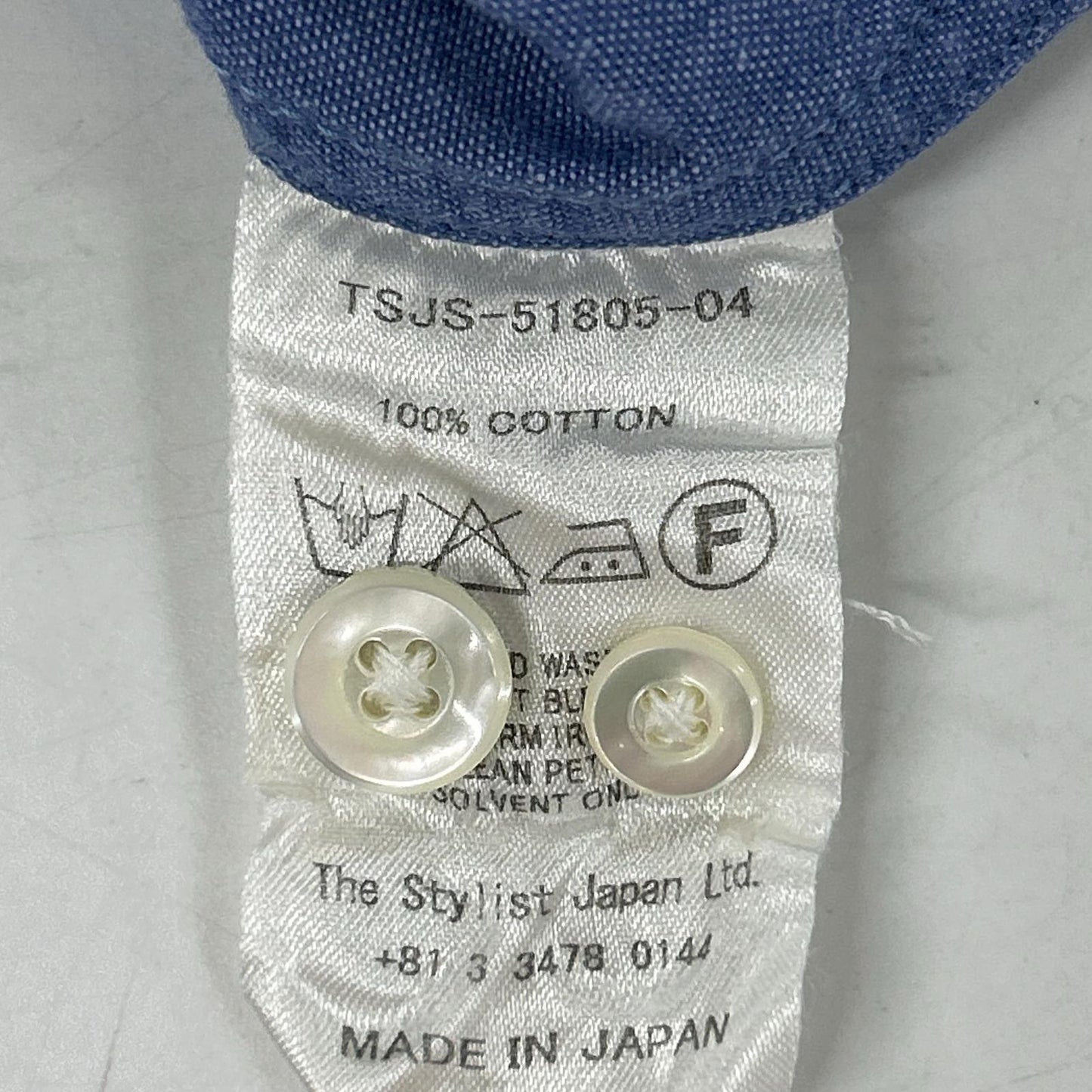 TENDERLOIN テンダーロイン ×スタイリストジャパン TSJS-51805-04 ライトブルー ロングスリーブ ピンタックシャツ トップス