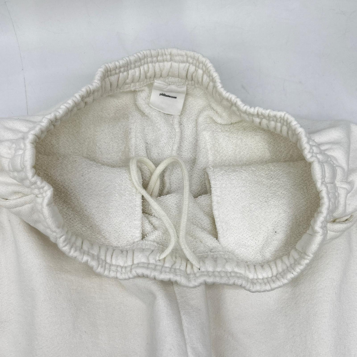 ennoy エンノイ plllllleeeasse Made in USA white cotton sweatpants bottoms