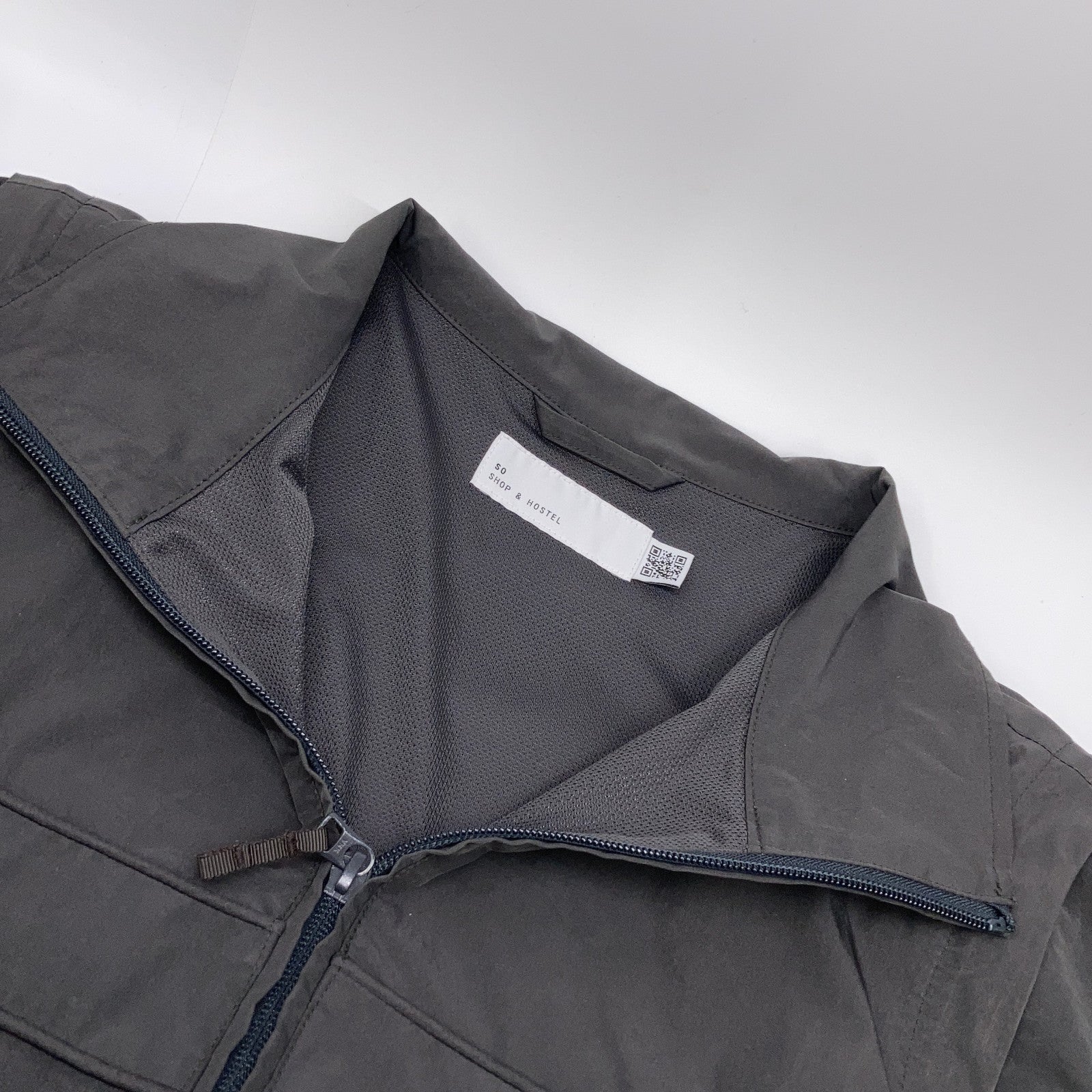SO SHOP&HOSTEL Khaki Polyester Nylon Jacket Jacket