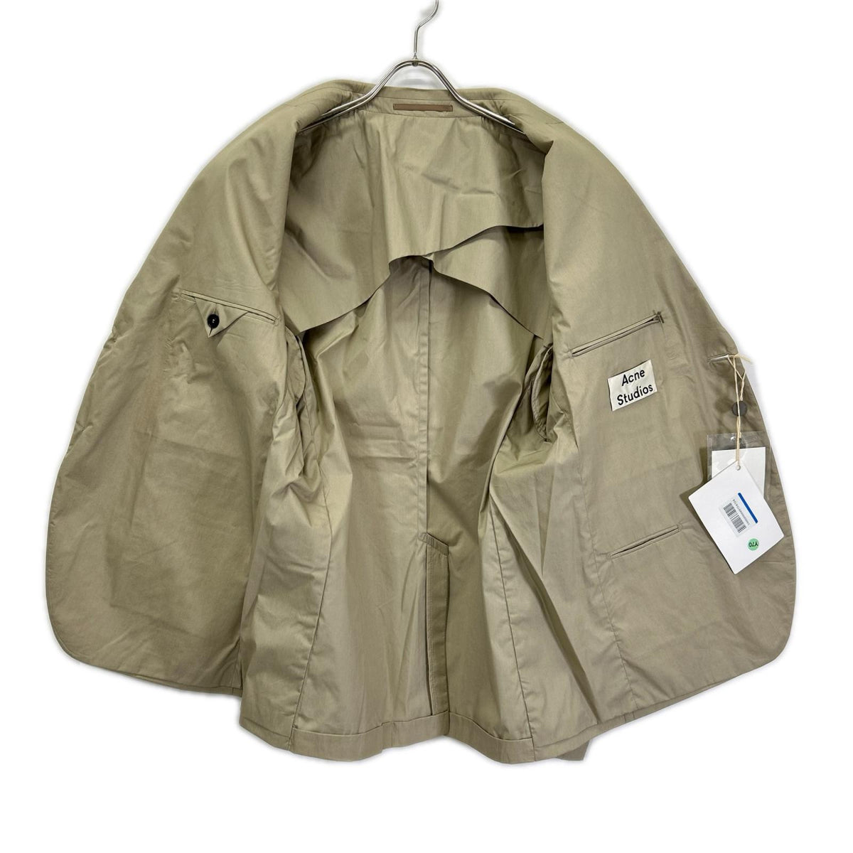 ACNE STUDIOS アクネ ストゥディオズ ARON J POP SS15 ベージュ テーラージャケット ジャケット