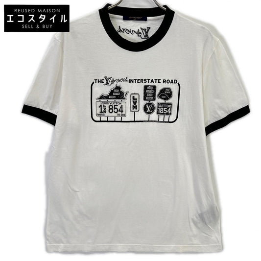 LOUIS VUITTON ルイヴィトン 24AW エンベリッシュドコットンTシャツ　1AFXNX トップス