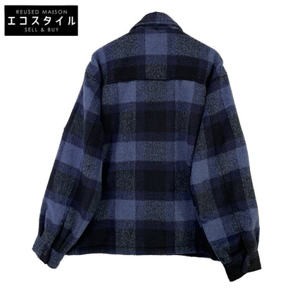WIND AND SEA ウィンダンシー WDS-O-CLCS-25-Q3-JK-01 ﾌﾞﾙｰ Shaggy Plaid Shirt Jacket ジャケット XL