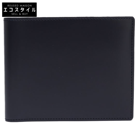 [Like new] Satori Bi-Fold Wallet Matsusaka Leather, Ultramarine Blue Bi-fold wallet (with coin purse)
