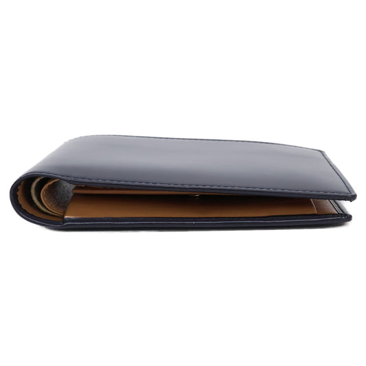 [Like new] Satori Bi-Fold Wallet Matsusaka Leather, Ultramarine Blue Bi-fold wallet (with coin purse)