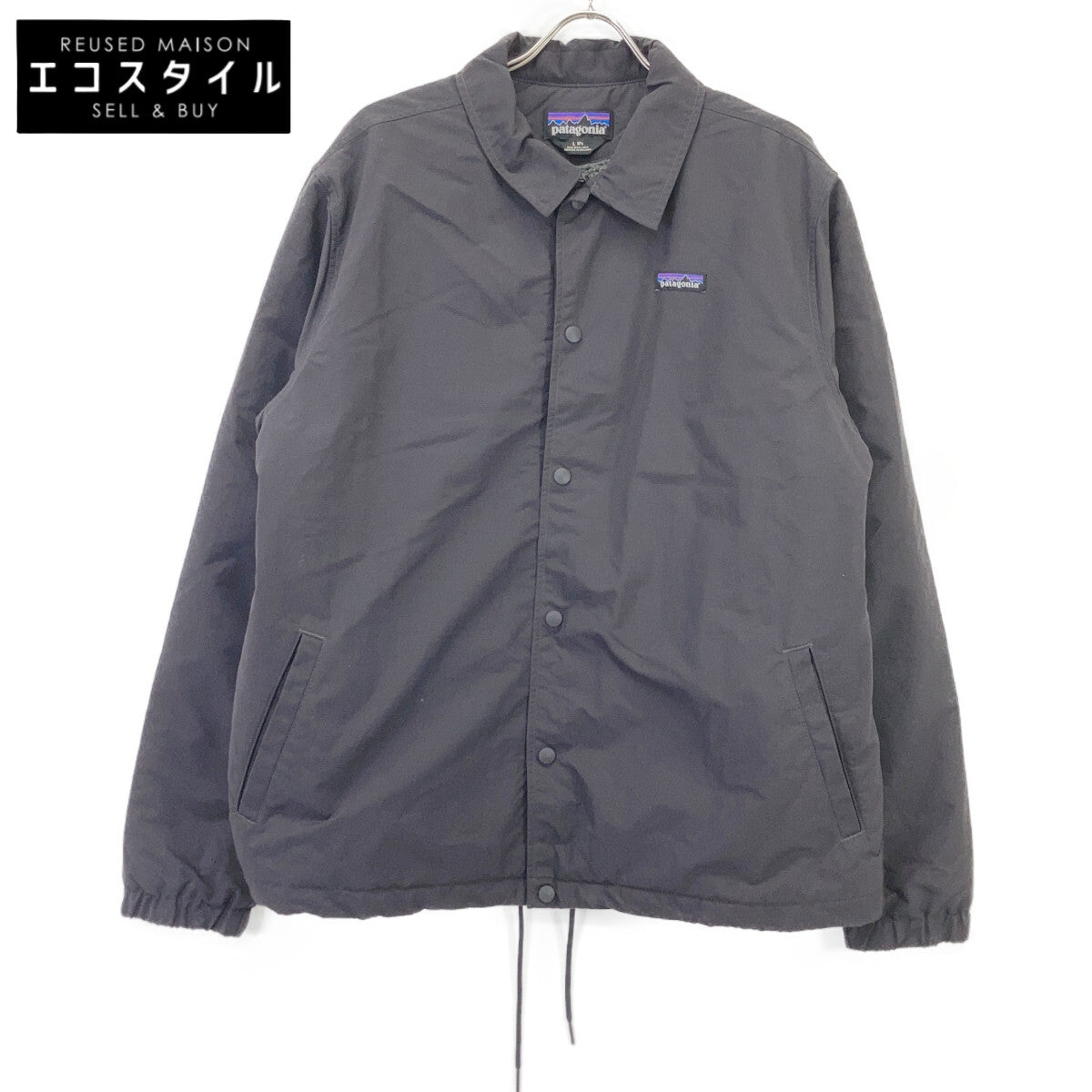 patagonia Patagonia 20415 Gray Lined Isthmus Coaches Jacket L