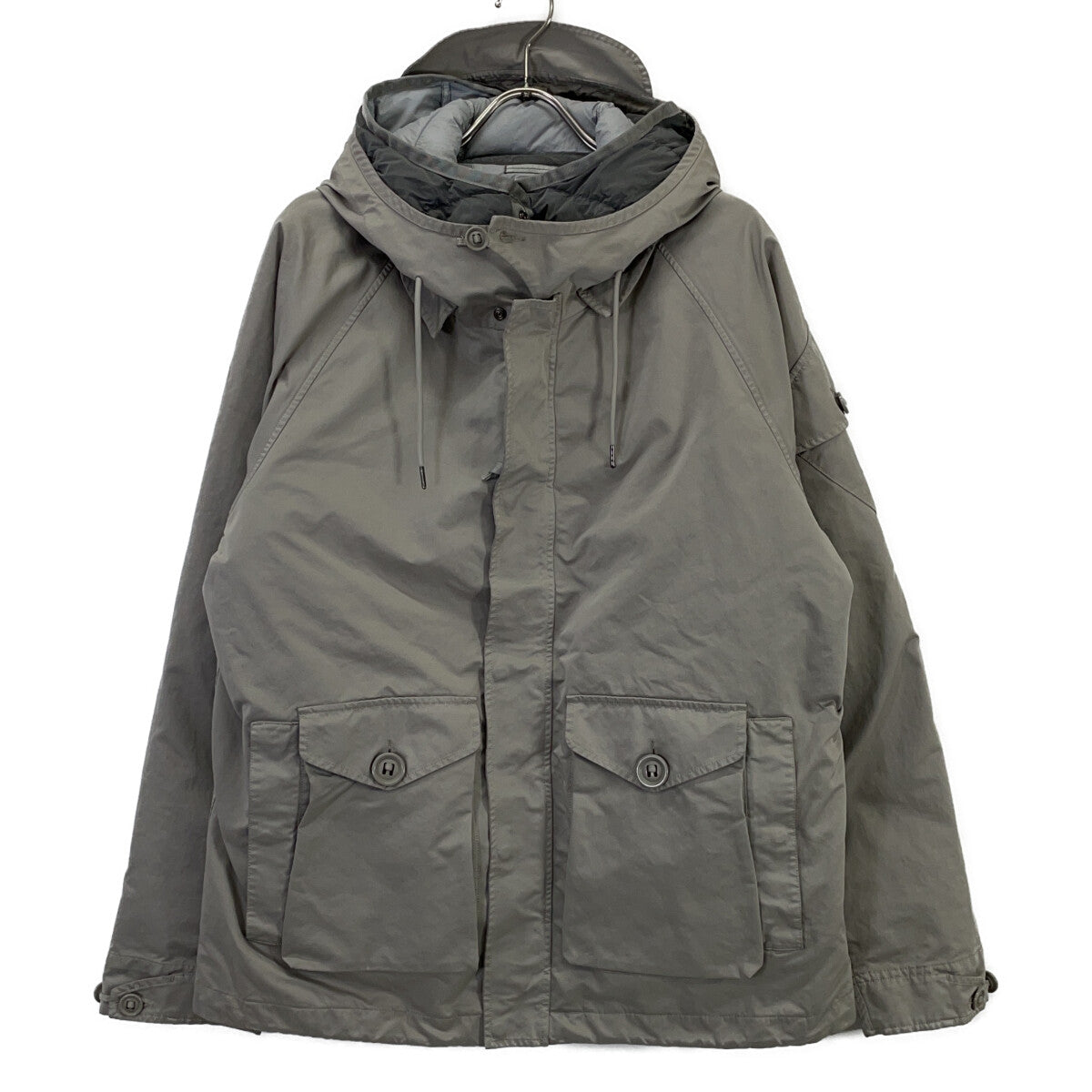 C.P.COMPANY C.P.公司 19CMOW189A-110089G 灰色 TOTAL ECLIPSE 护目镜连帽夹克 L