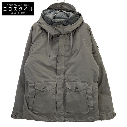 C.P.COMPANY シーピーカンパニー 19CMOW189A-110089G ｸﾞﾚｰ TOTAL ECLIPSE ｺﾞｰｸﾞﾙ ﾌｰﾃﾞｯﾄｼﾞｬｹｯﾄ ジャケット L