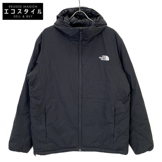 THE NORTH FACE ノースフェイス NY82380 ﾌﾞﾗｯｸ 中綿ｼﾞｬｹｯﾄ ﾘﾊﾞｰｼﾌﾞﾙｲﾝｻﾚｰﾃｯﾄﾞﾌｰﾃﾞｨ ジャケット XL