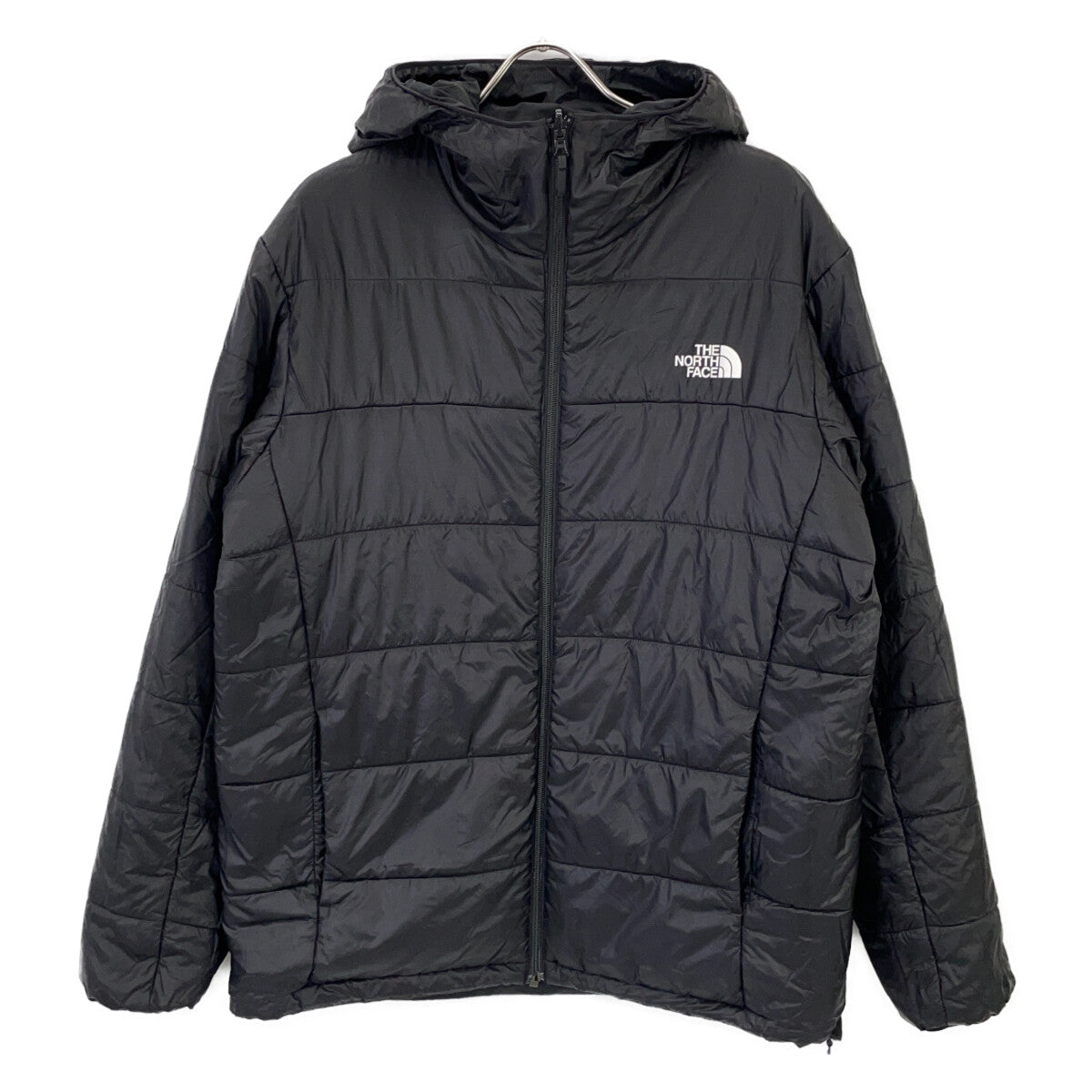 THE NORTH FACE 乐斯菲斯 NY82380 黑色 棉服 户外连帽两穿棉服 夹克 XL