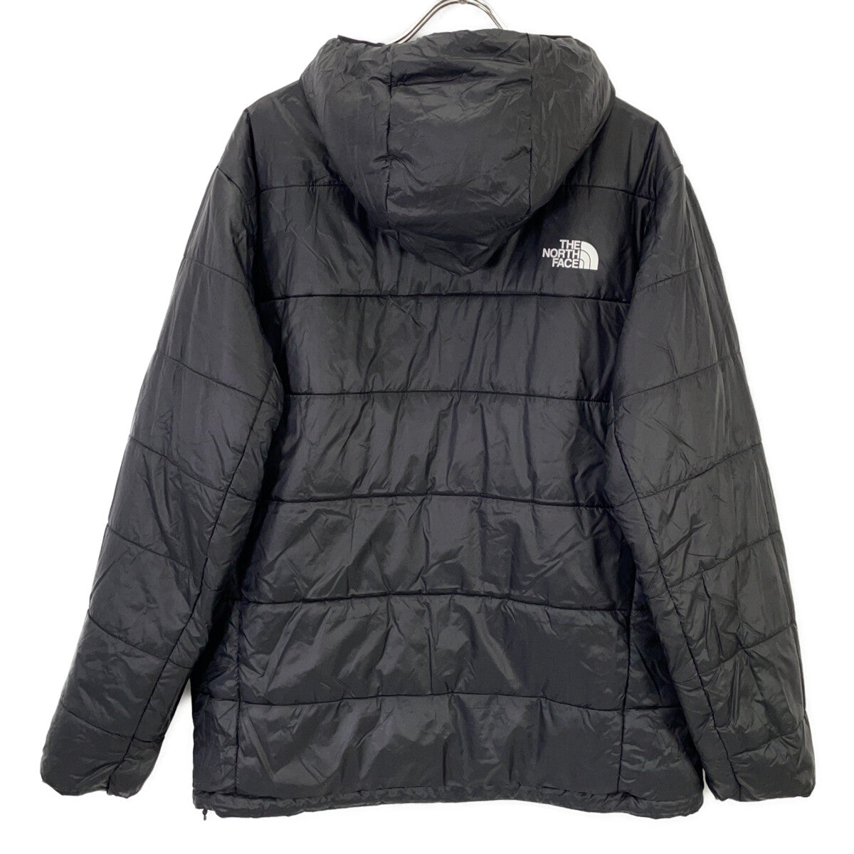 THE NORTH FACE 乐斯菲斯 NY82380 黑色 棉服 户外连帽两穿棉服 夹克 XL