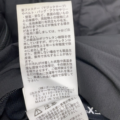 THE NORTH FACE 乐斯菲斯 NY82380 黑色 棉服 户外连帽两穿棉服 夹克 XL