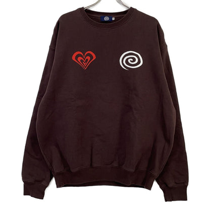 SOONER OR LATER SOONER OR LATER 棕色 GuruGuru Heart 卫衣 XL