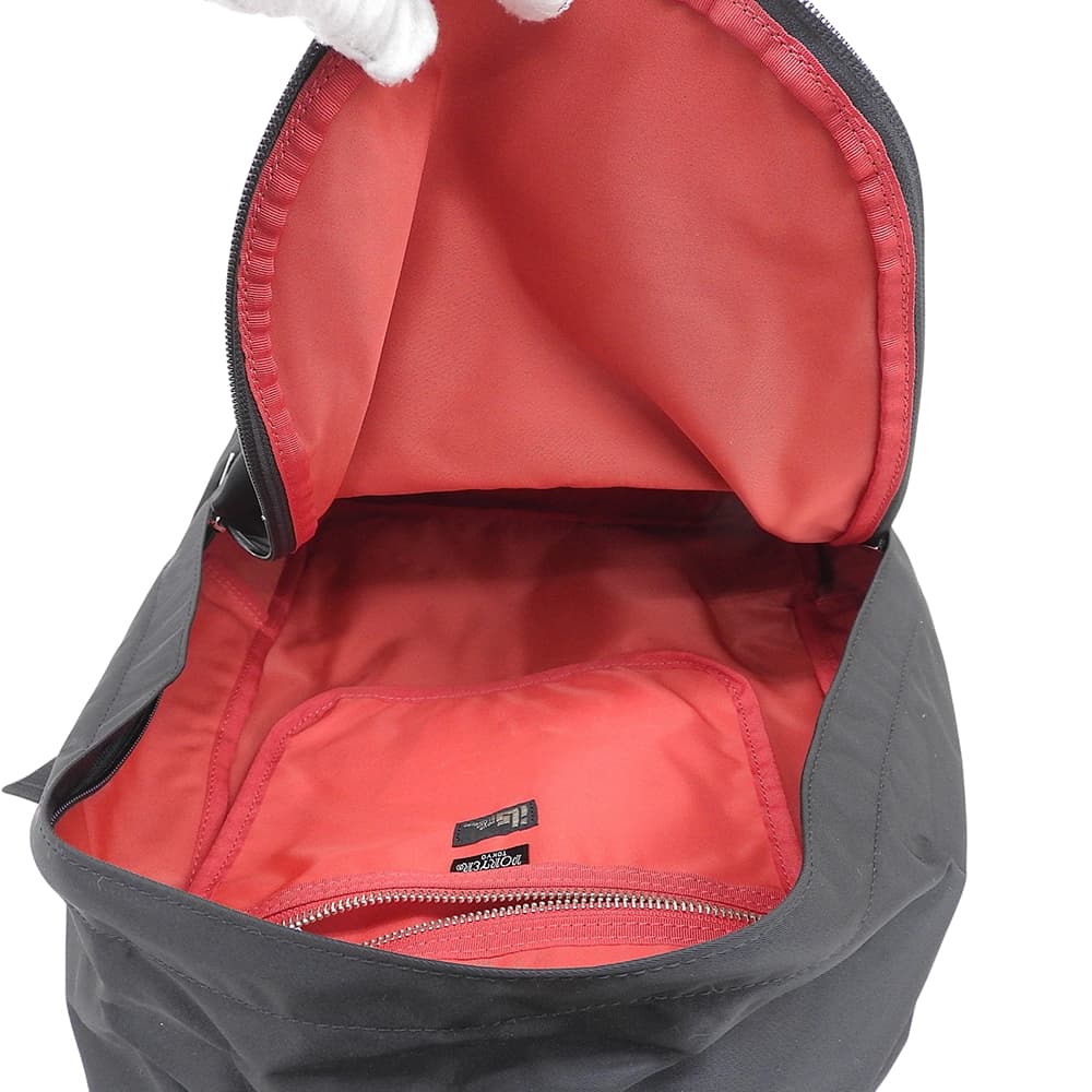 PORTER ポーター 未使用 エルファインデイ パック リュック デイパック メンズ ブラック 383-06689