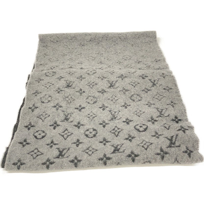 LOUIS VUITTON ルイヴィトン M75900 グレー モノグラム グラディエント マフラー マフラー