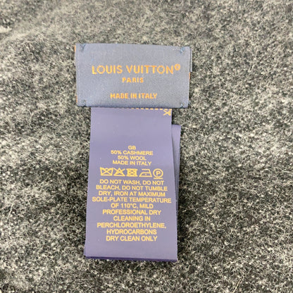 LOUIS VUITTON ルイヴィトン M75900 グレー モノグラム グラディエント マフラー マフラー