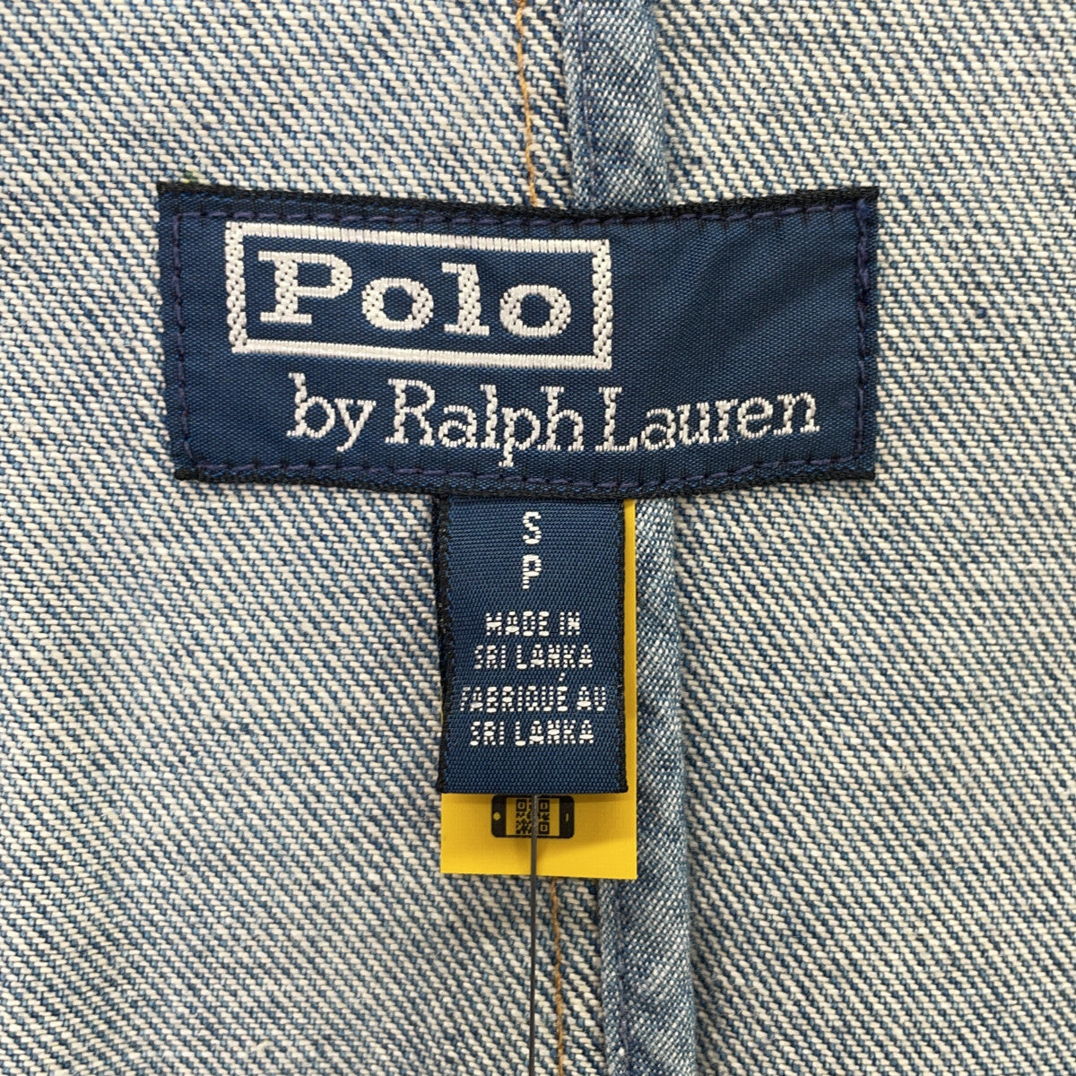 POLO RALPH LAUREN ポロ ラルフローレン ブルー デニムミディシングルジャケット ジャケット