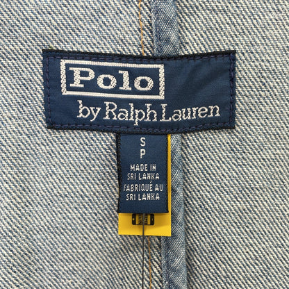 POLO RALPH LAUREN ポロ ラルフローレン ブルー デニムミディシングルジャケット ジャケット