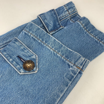 POLO RALPH LAUREN ポロ ラルフローレン ブルー デニムミディシングルジャケット ジャケット