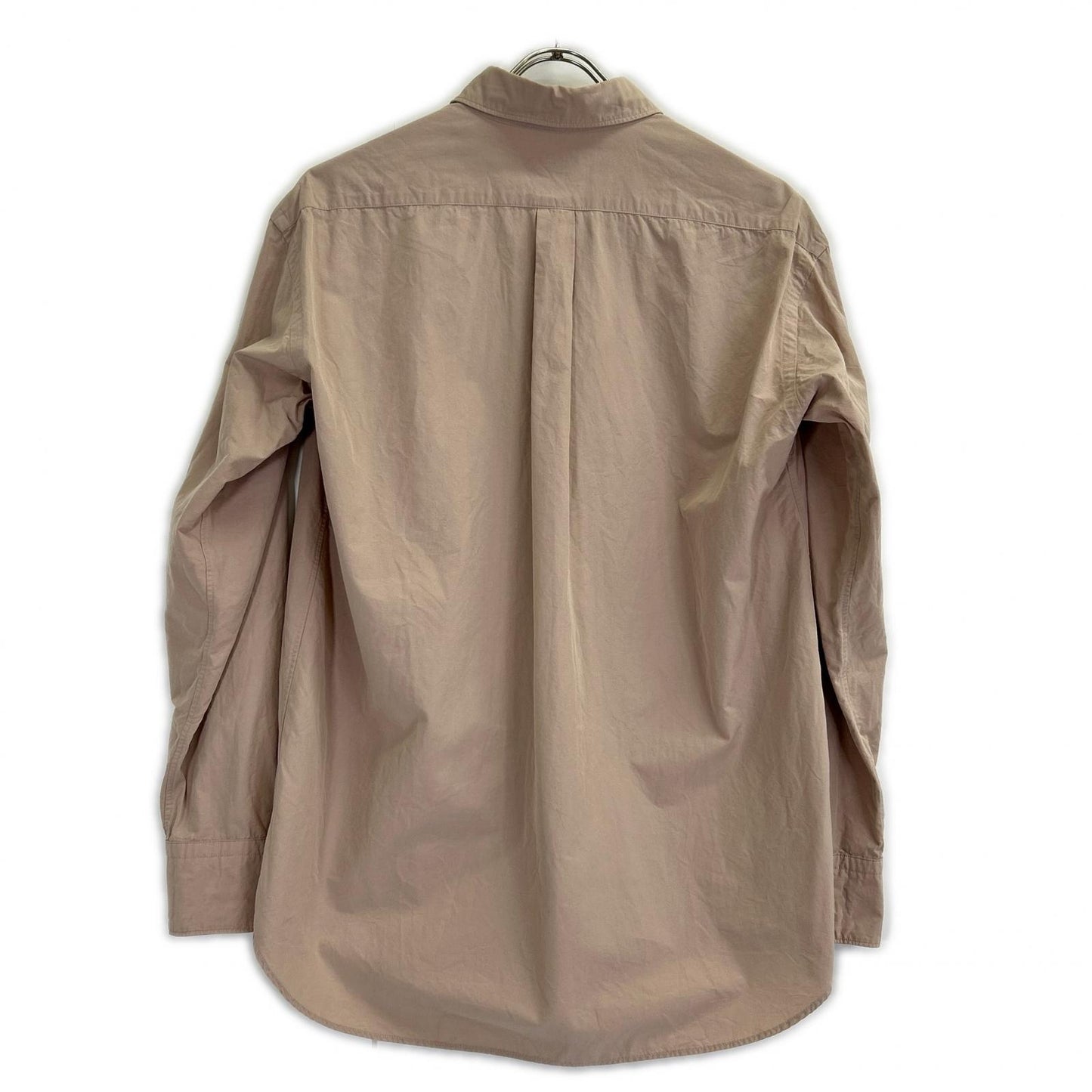 Scye サイ 1119-31071 ベージュ コットン ロングスリーブシャツ トップス