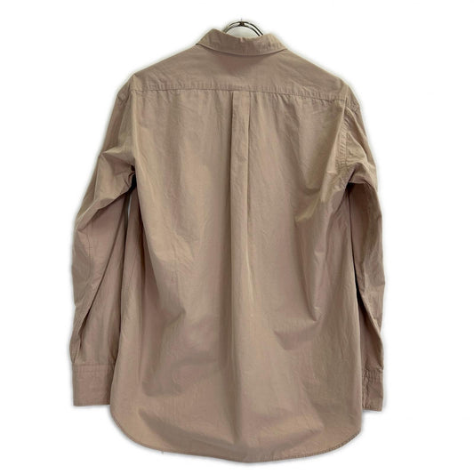 Scye サイ 1119-31071 ベージュ コットン ロングスリーブシャツ トップス