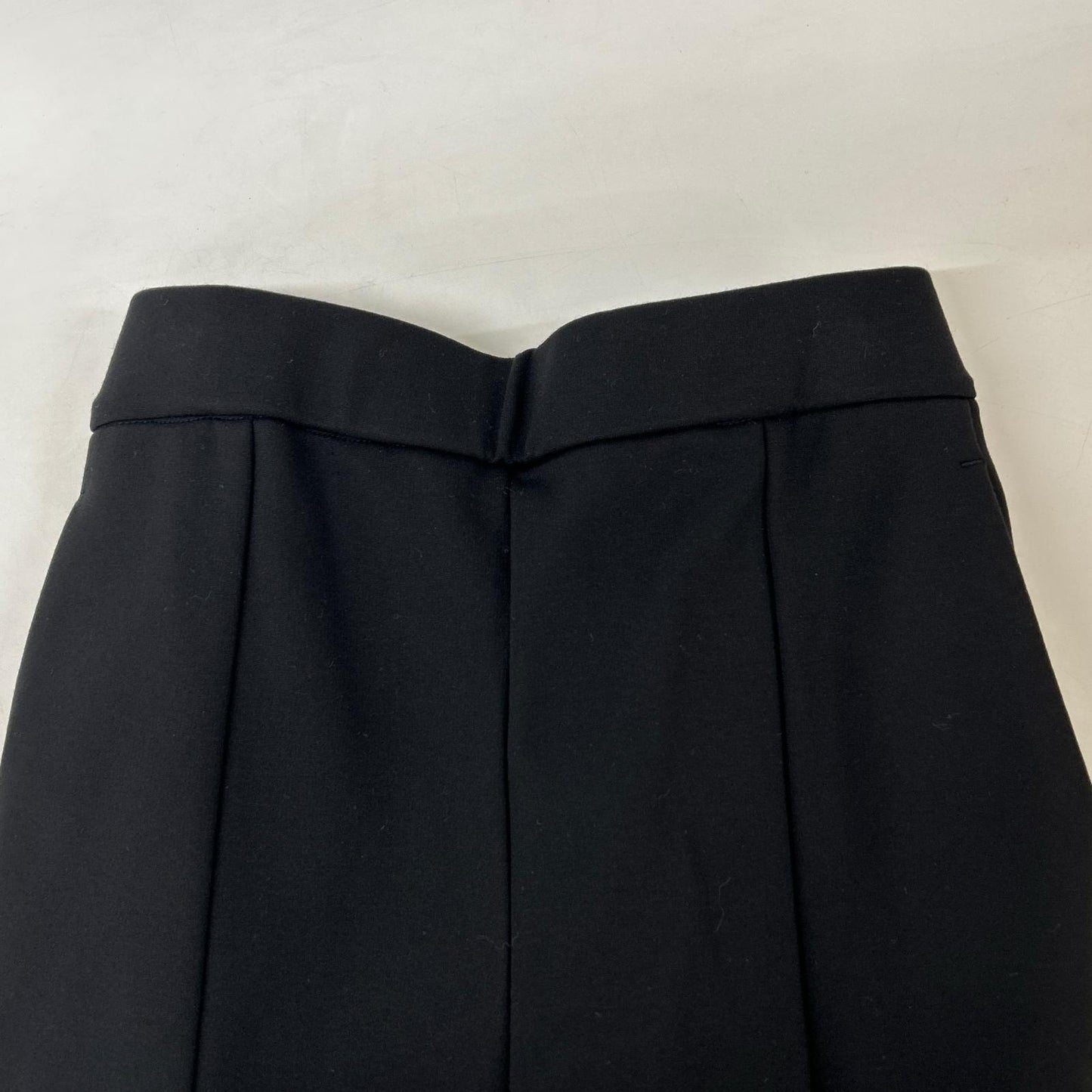 yori ヨリ YR2122-108AW-7 ブラック ストレッチ フロントスリッド パンツ ボトムス
