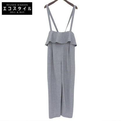 ST.cecilia セントセシリア 美品 コージー サロペット オーバーオール オールインワン レディース グレー F STA2403302 オーバーオール オールインワン