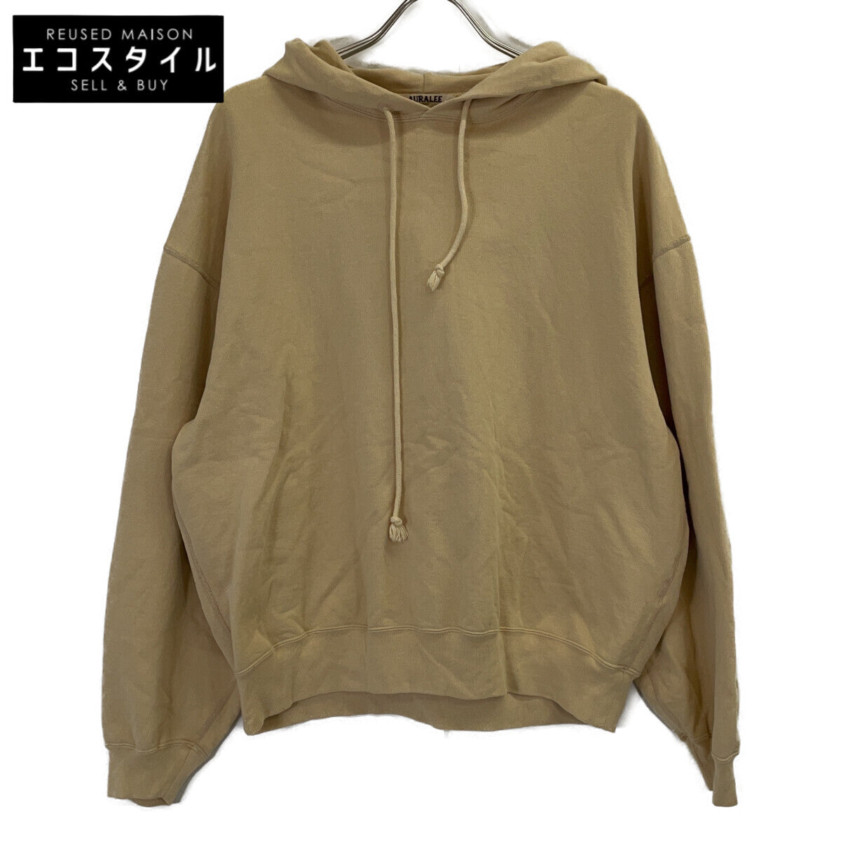 AURALEE A8SP01GU Super Soft Sweatshirt Hoodie Top