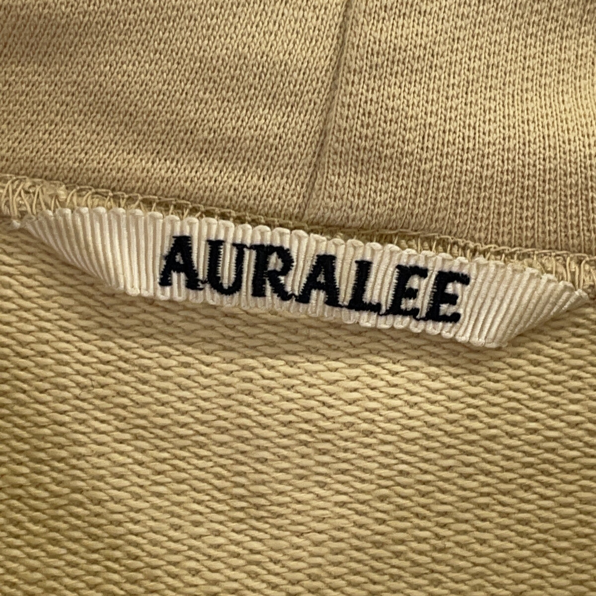 AURALEE A8SP01GU Super Soft Sweatshirt Hoodie Top