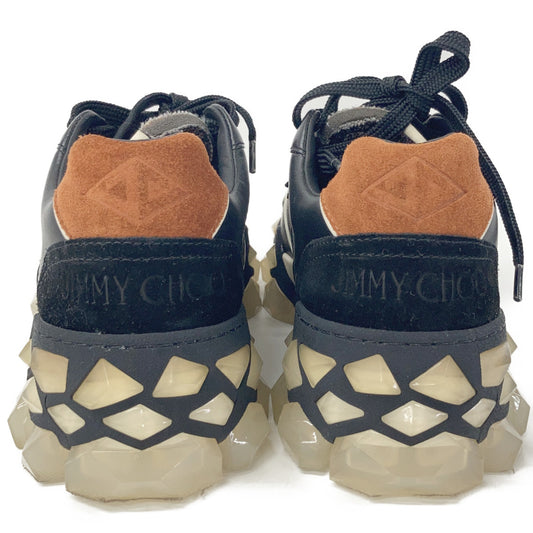 JIMMY CHOO ジミーチュウ ブラック DIAMOND X TRAINER スニーカー シューズ