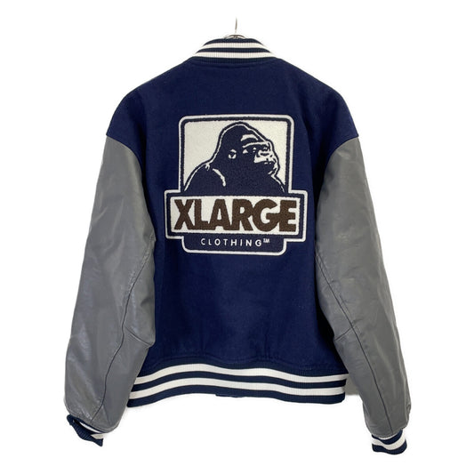 XLARGE エクストララージ 101214021004 ネイビー ウール スタジャン ジャケット