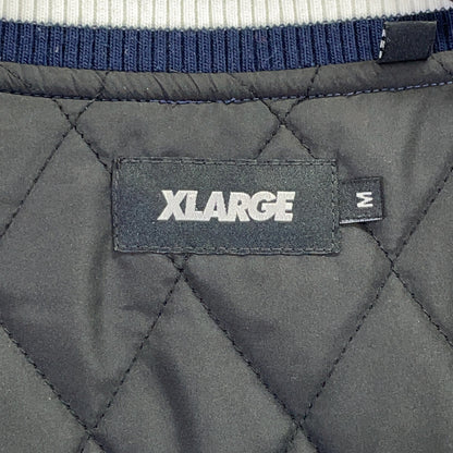 XLARGE エクストララージ 101214021004 海军蓝 羊毛 棒球夹克 M