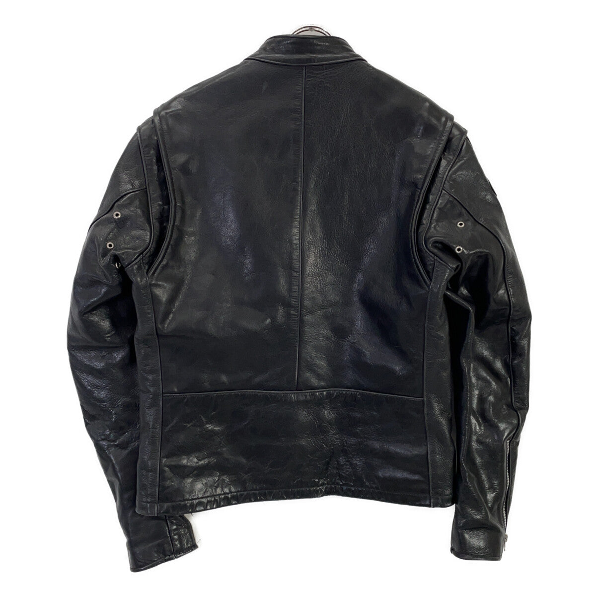 VANSON バンソン 14989 Black Leather Single Riders Jacket Jacket
