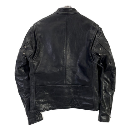 VANSON バンソン 14989 Black Leather Single Riders Jacket Jacket