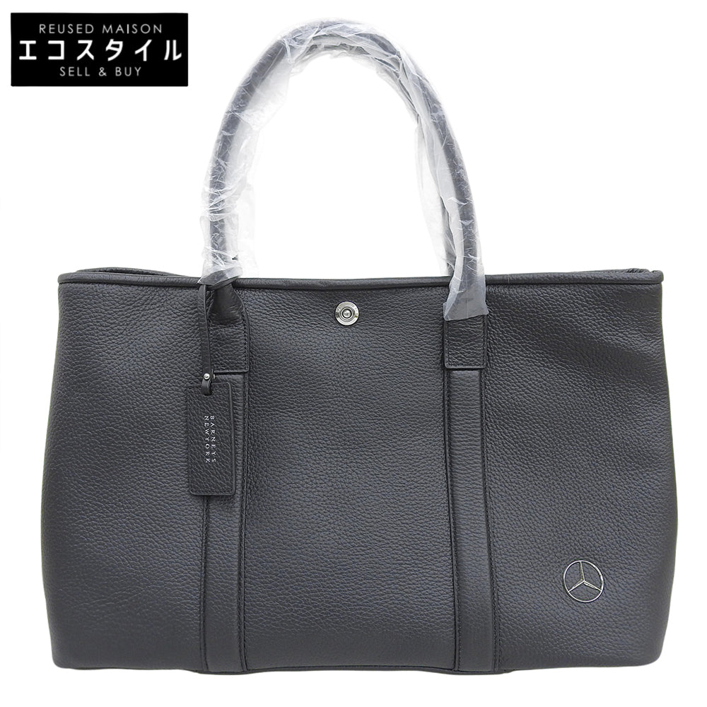 Mercedes-Benz メルセデス ベンツ 新品同様 オールレザー トートバッグ メンズ ブラック トートバッグ