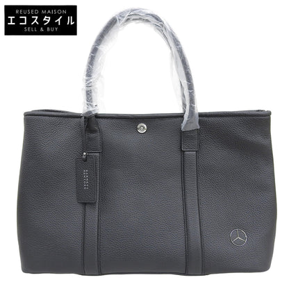 Mercedes-Benz メルセデス ベンツ 新品同様 オールレザー トートバッグ メンズ ブラック トートバッグ