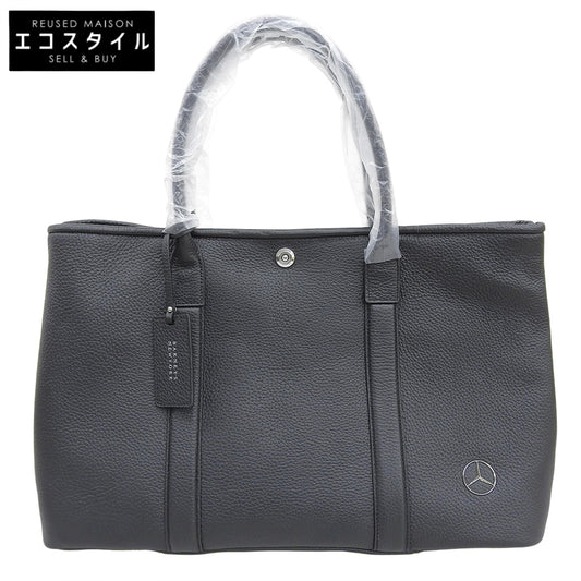 Mercedes-Benz メルセデス ベンツ 新品同様 オールレザー トートバッグ メンズ ブラック トートバッグ