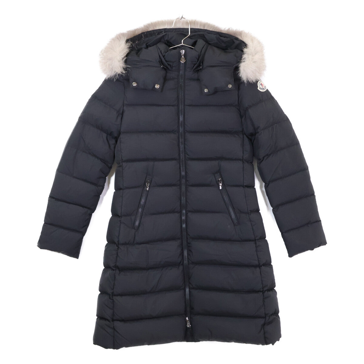 MONCLER モンクレール ABELLE ファー/フード付ダウン コート