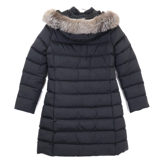 MONCLER モンクレール ABELLE ファー/フード付ダウン コート