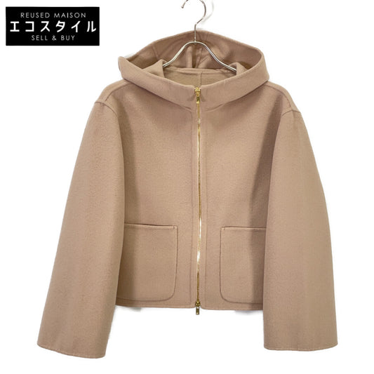ANAYI アナイ 24AW ピンク シャルムリバーフードブルゾン ジャケット
