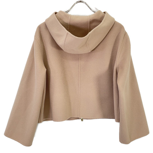 ANAYI アナイ 24AW ピンク シャルムリバーフードブルゾン ジャケット
