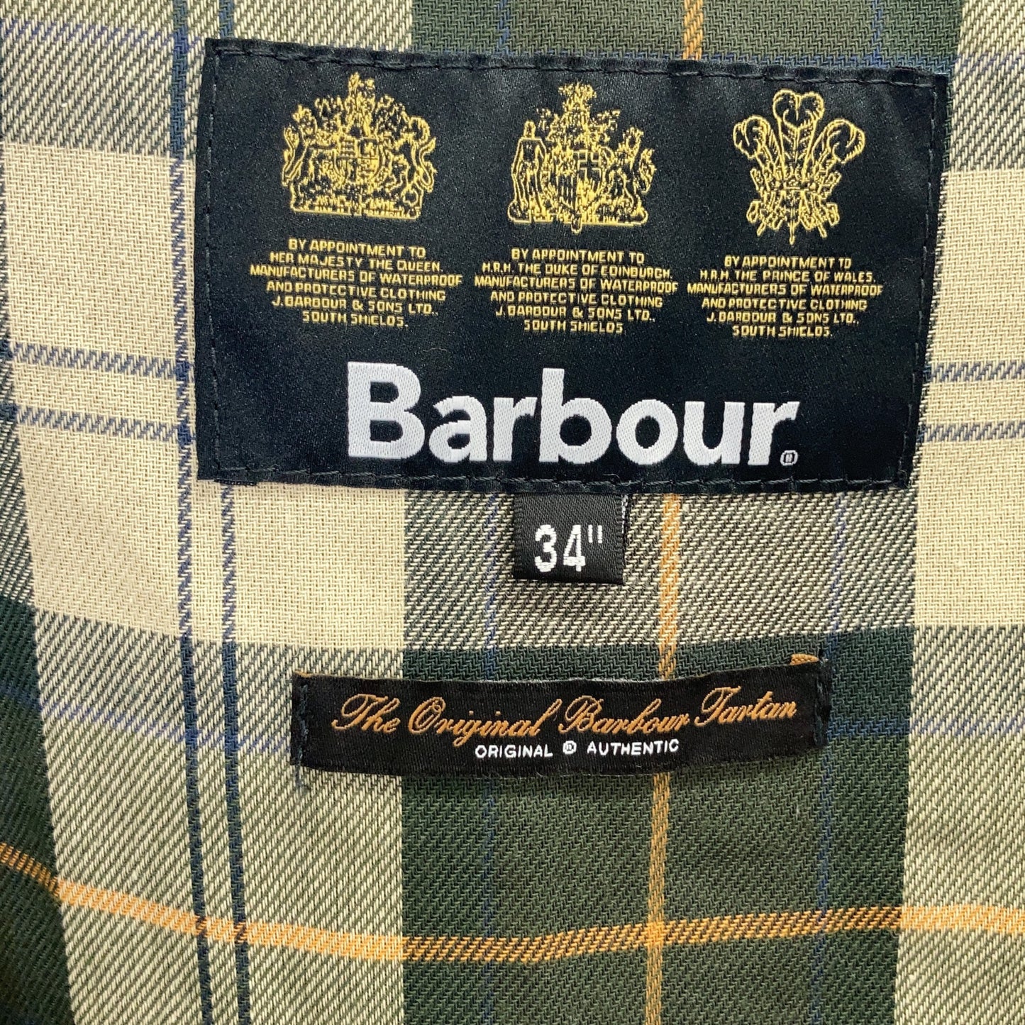 Barbour 巴伯 2102125 Burghley 拉链夹克